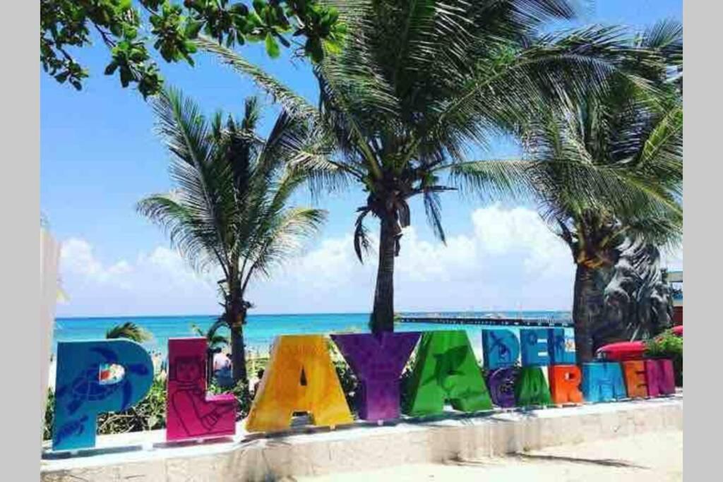Vive Tus Vacaciones, Depa Nuevo Playa Del Carmen Διαμέρισμα Εξωτερικό φωτογραφία
